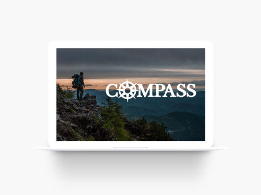 Compass – branding, logo & mobile app design