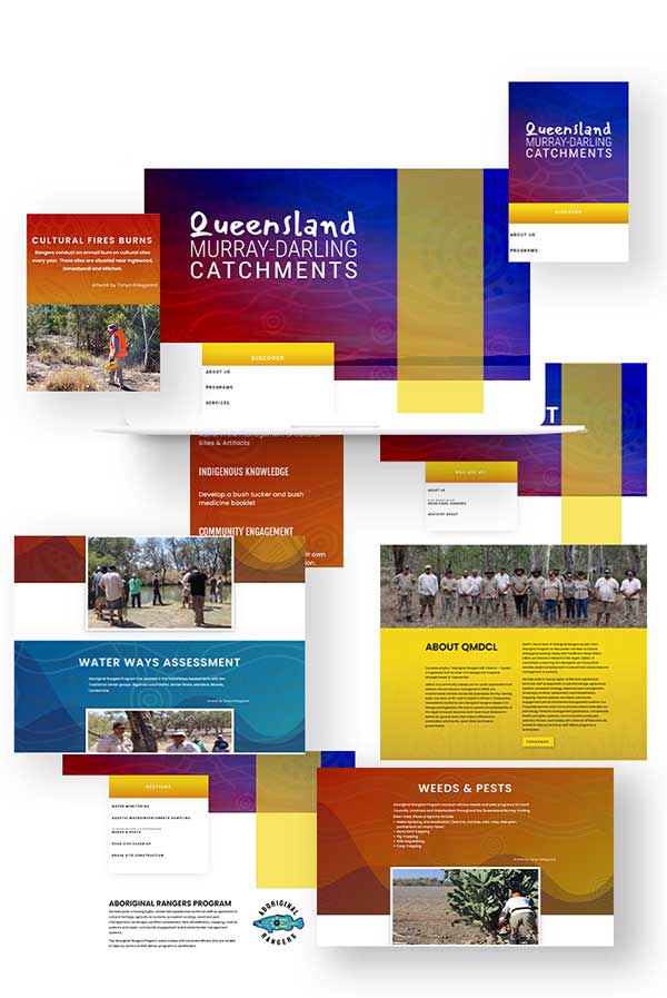 Queensland Murray-Darling Catchments Ltd Website Design