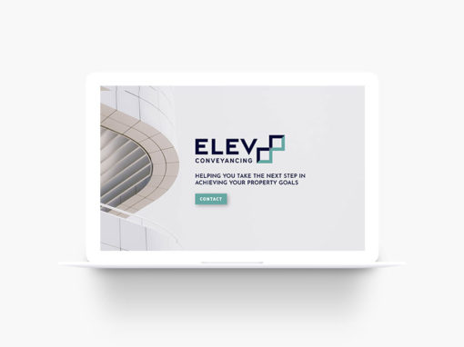 Elev8 Conveyancing – Branding, Web Design, Print