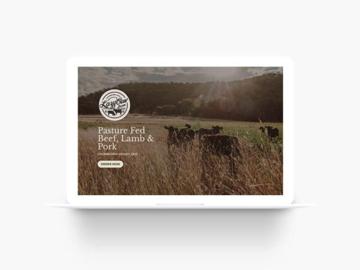 Lazy Cow Farm – Farm Branding & Web Design