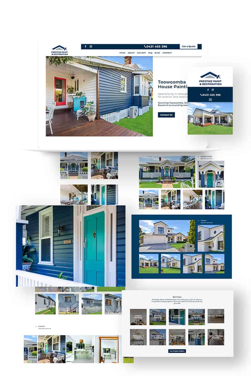 House Painter Web Design