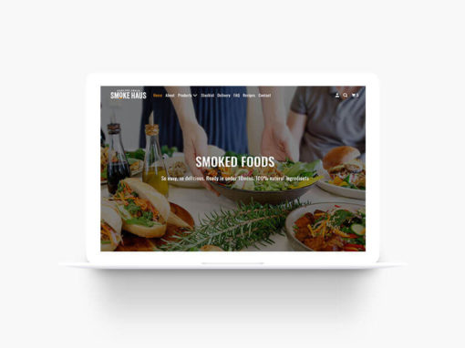 DF Smoke Haus – Ecommerce Website Design