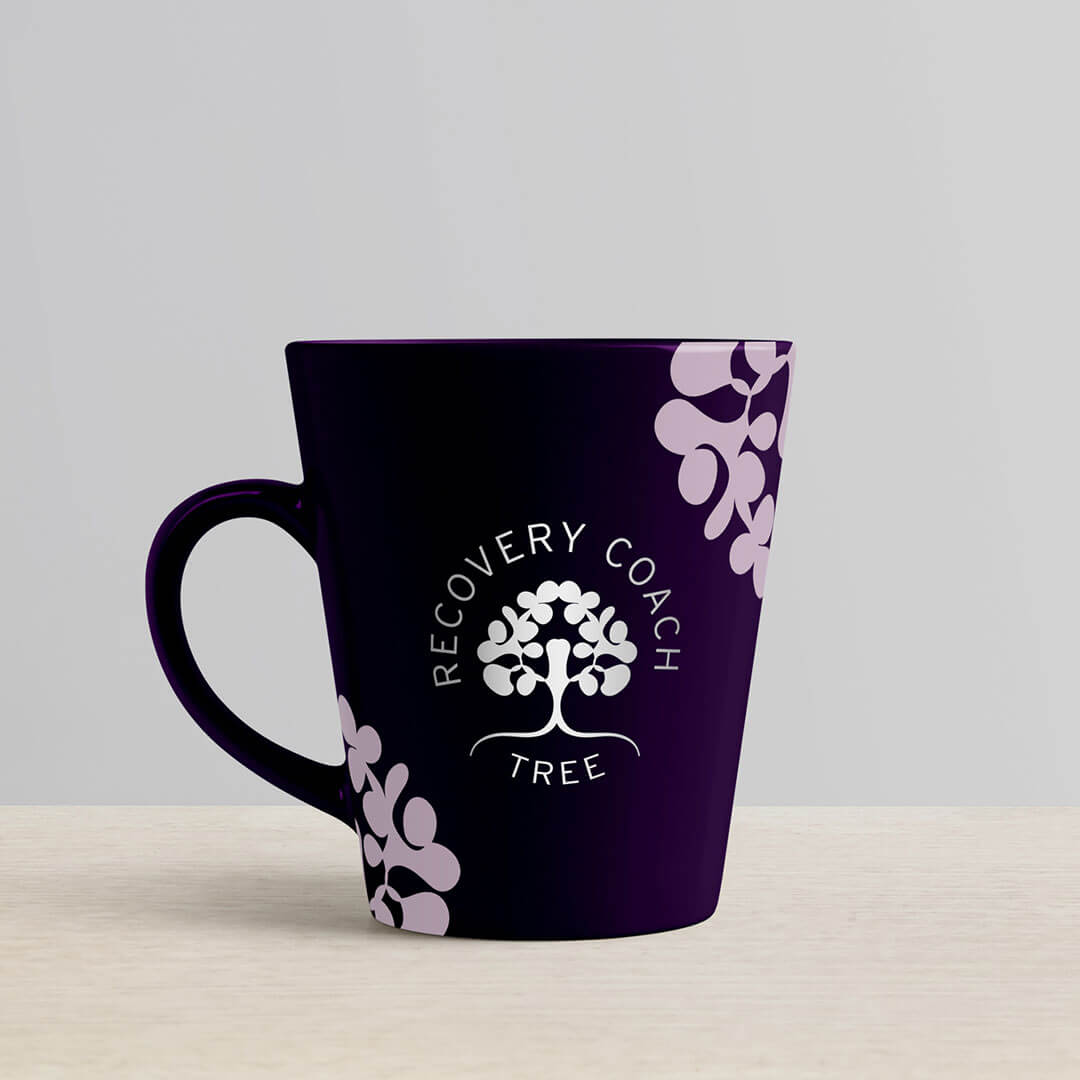 NDIS logo mock up on mug